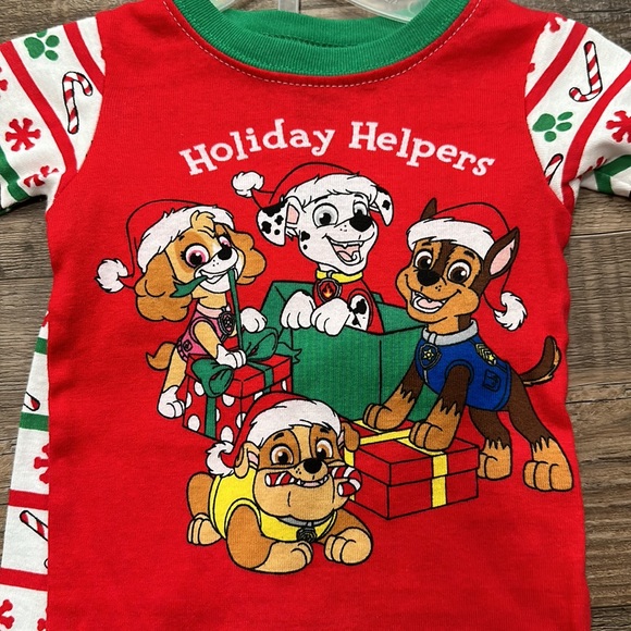 NWT • Nickelodeon • paw patrol holiday pajamas - Picture 2 of 5